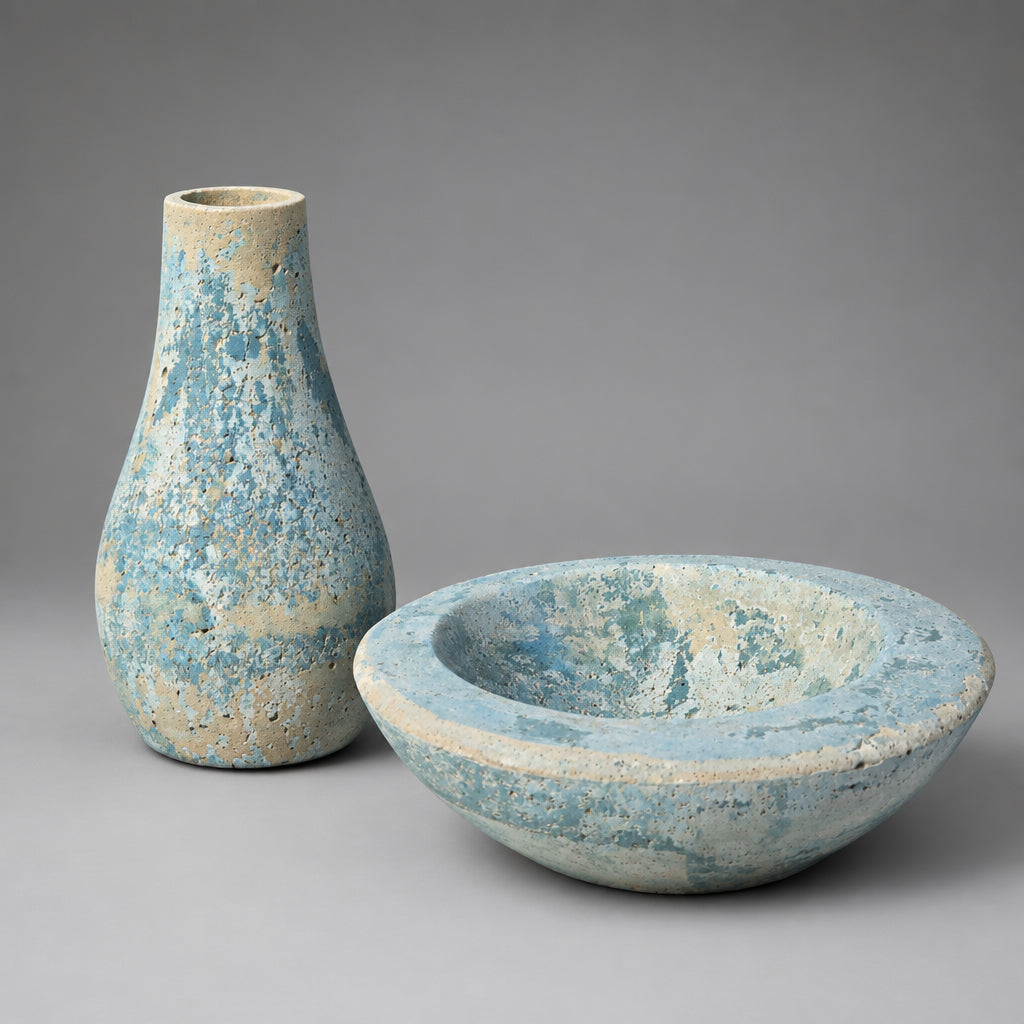 Dune Concrete Bulb Vase- Gallery Collection