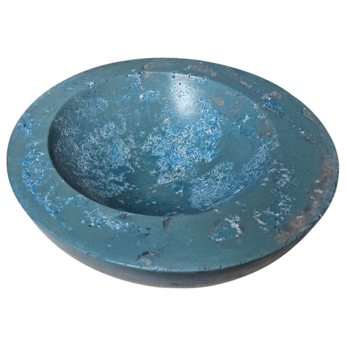 Lagoon Off-Set Concrete Bowl - Gallery Collection