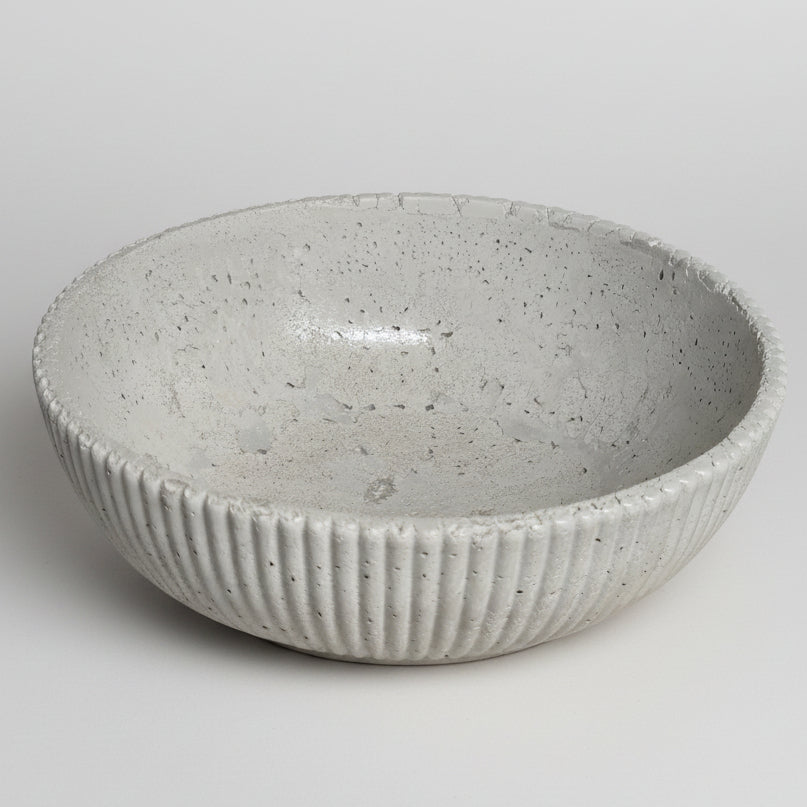 Aged Stone Concrete Bowls- Gallery Collection