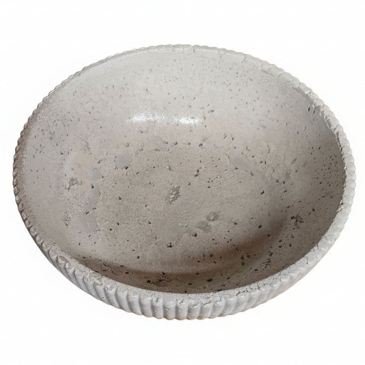 Aged Stone Concrete Bowls- Gallery Collection