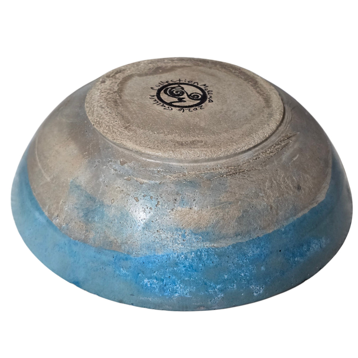 Lagoon Off-Set Concrete Bowl - Gallery Collection