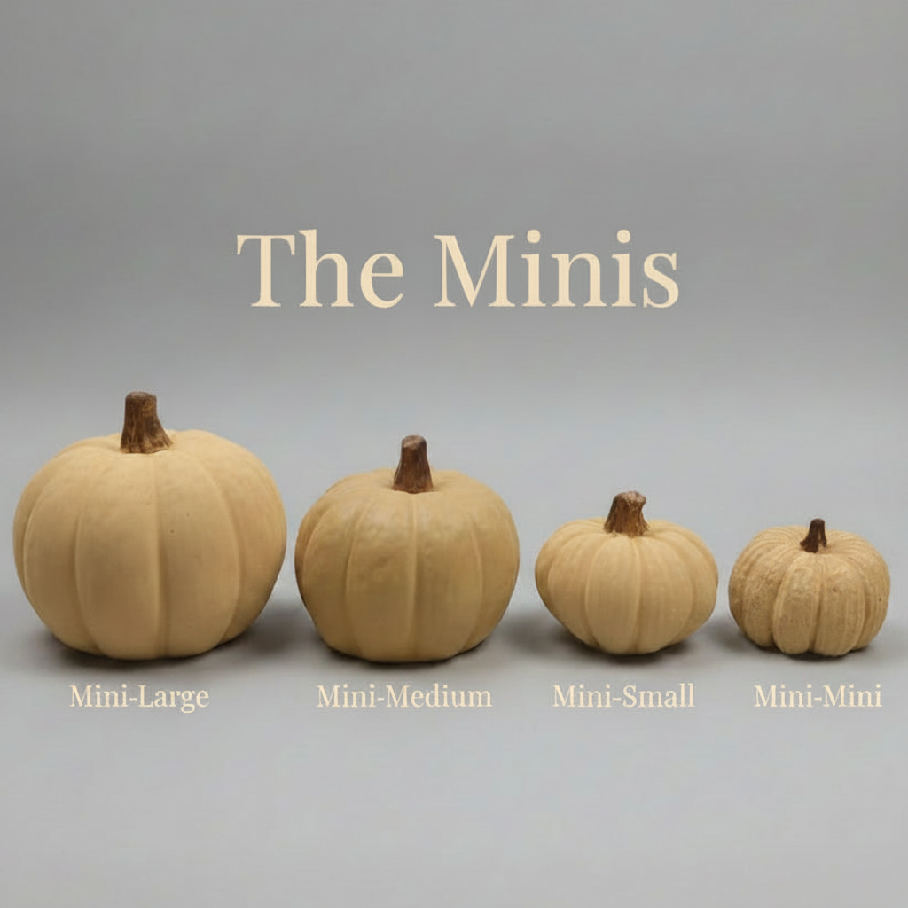 Solid Concrete Pumpkins- Seasonal Decor