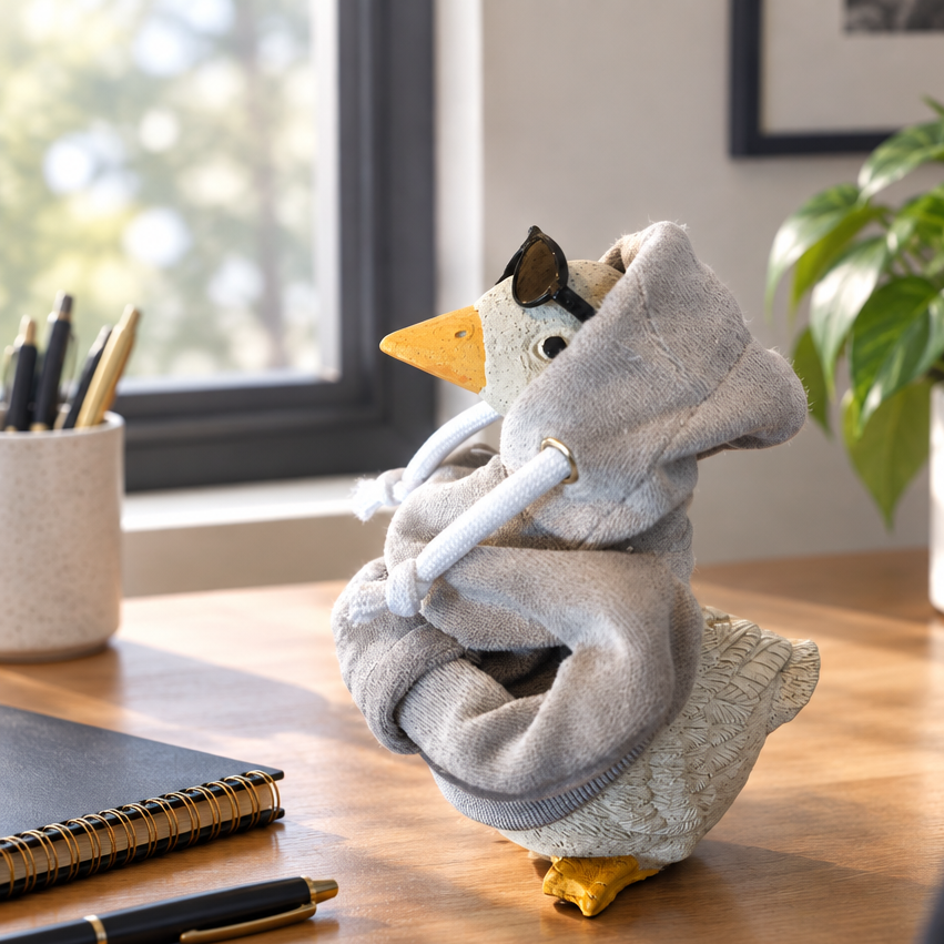 Mini Concrete Goose