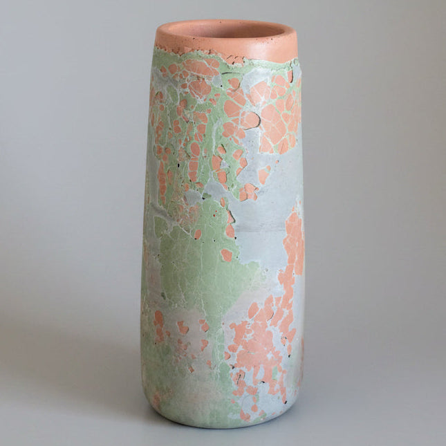 Tuscan Cobble Modern Concrete Vase - Gallery Collection
